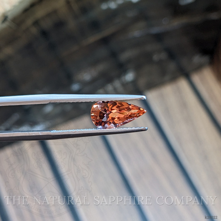 1.37 Ct. Pinkish Orange Imperial Topaz from Brazil