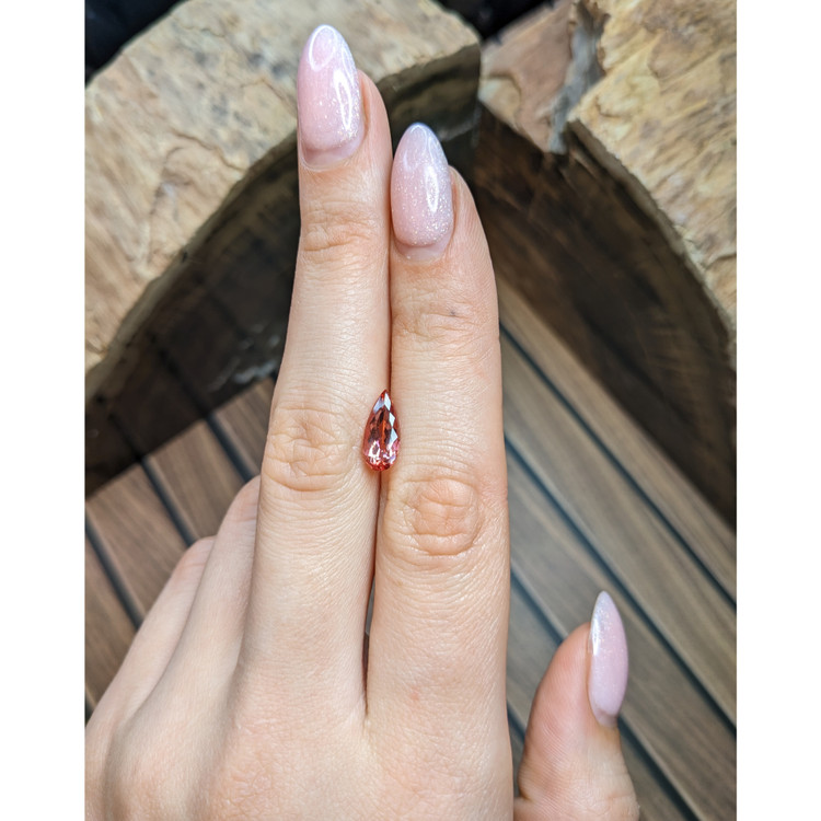 1.65 Ct. Pinkish Orange Imperial Topaz from Brazil