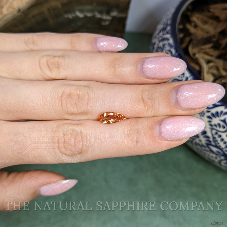 1.51 Ct. Orange Precious Topaz from Brazil
