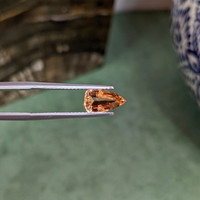 1.34 Ct. Yellowish Orange Precious Topaz from Brazil Life Style