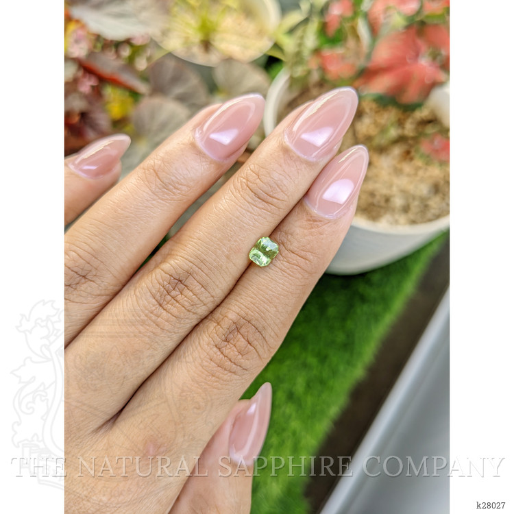 0.64 Ct. Green (Lime Green) Peridot from Pakistan