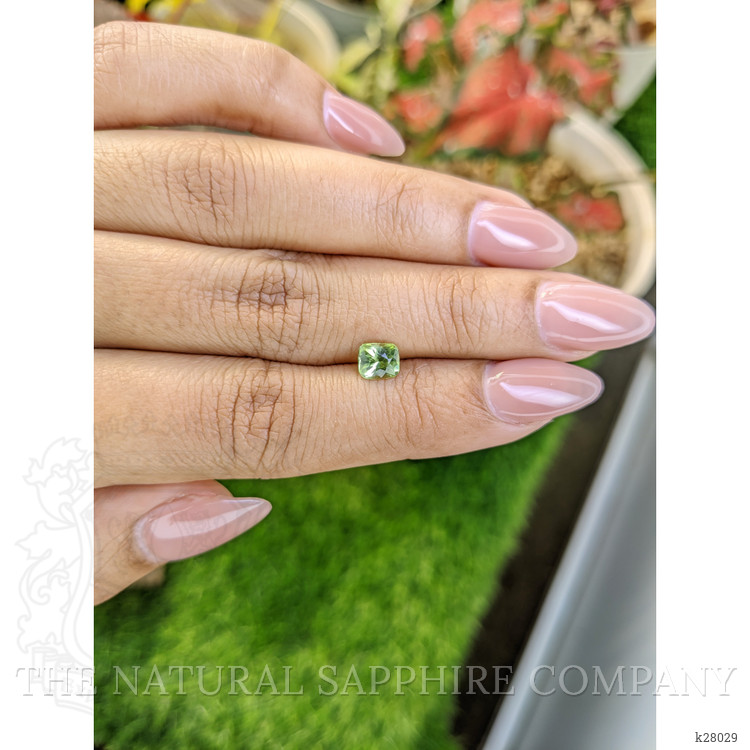 0.71 Ct. Green (Lime Green) Peridot from Pakistan