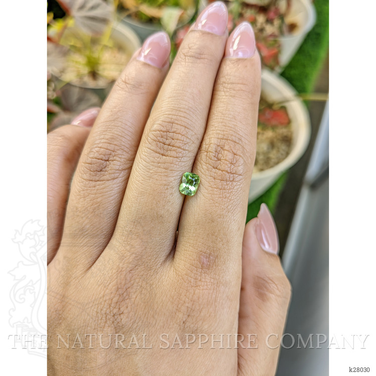 0.82 Ct. Green (Lime Green) Peridot from Pakistan