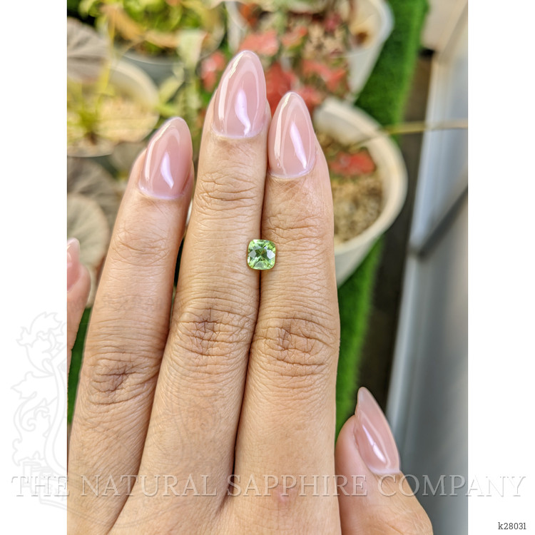 0.75 Ct. Yellowish Green Peridot from Pakistan