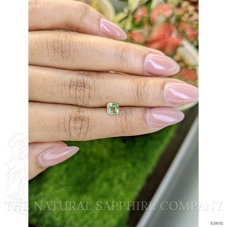 0.56 Ct. Yellowish Green Peridot from Pakistan