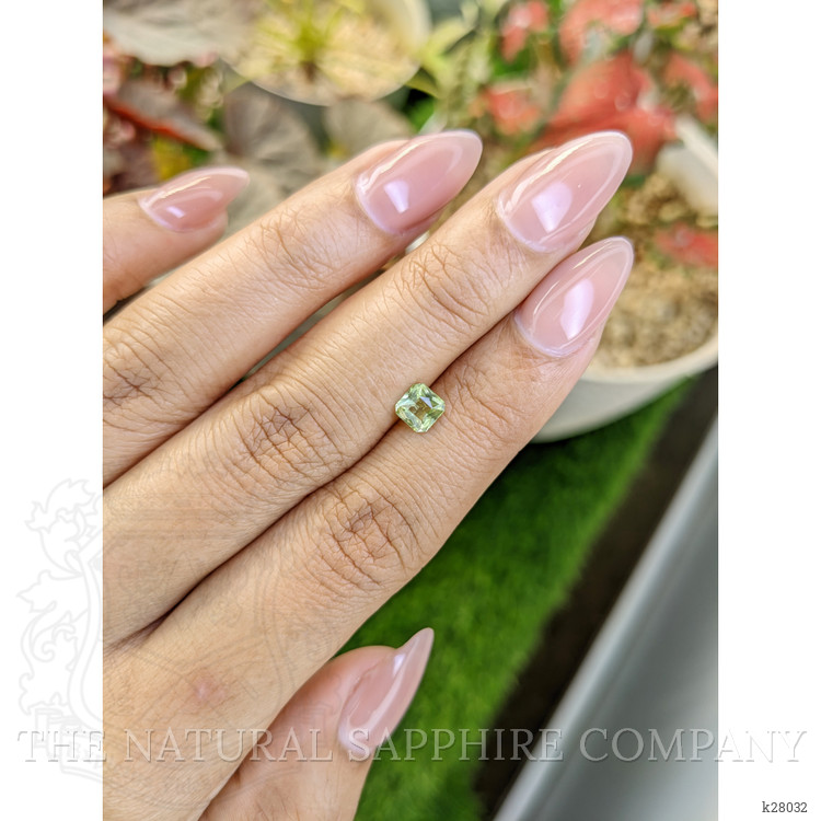 0.56 Ct. Yellowish Green Peridot from Pakistan