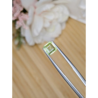 1.03 Ct. Yellowish Green Peridot from Pakistan Life Style