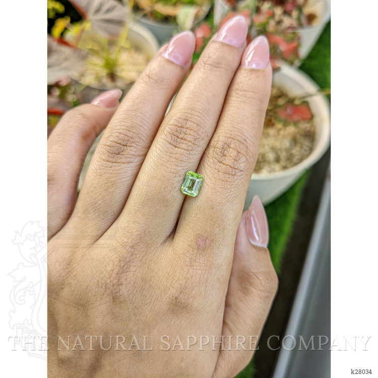 1.16 Ct. Yellowish Green Peridot from Pakistan