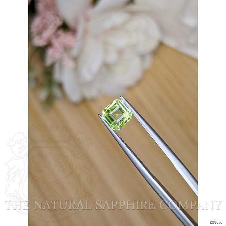 0.96 Ct. Yellowish Green Peridot from Pakistan