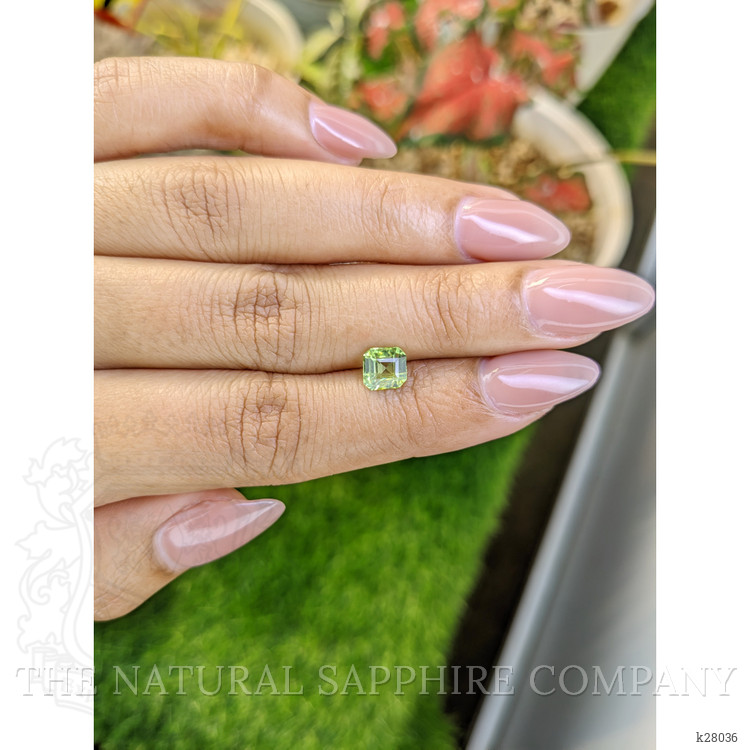 0.96 Ct. Yellowish Green Peridot from Pakistan