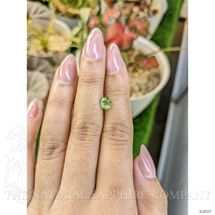 0.81 Ct. Green (Lime Green) Peridot from Pakistan