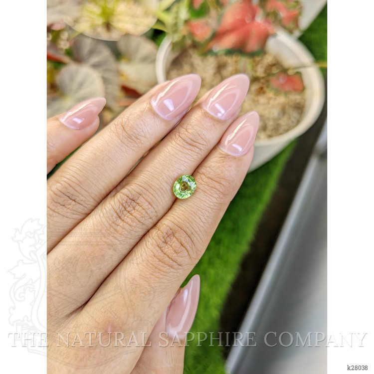 1.17 Ct. Green (Lime Green) Peridot from Pakistan