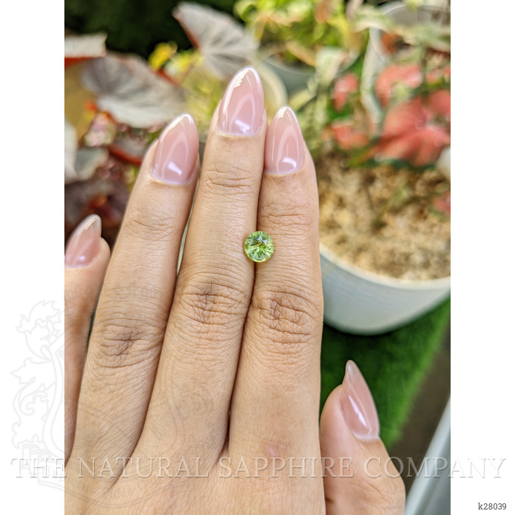 1.07 Ct. Yellowish Green Peridot from Pakistan