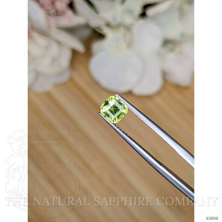 0.97 Ct. Yellowish Green Peridot from Pakistan