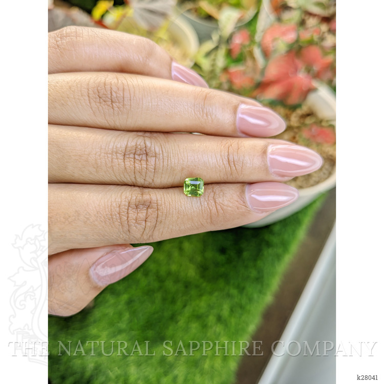 0.97 Ct. Yellowish Green Peridot from Pakistan