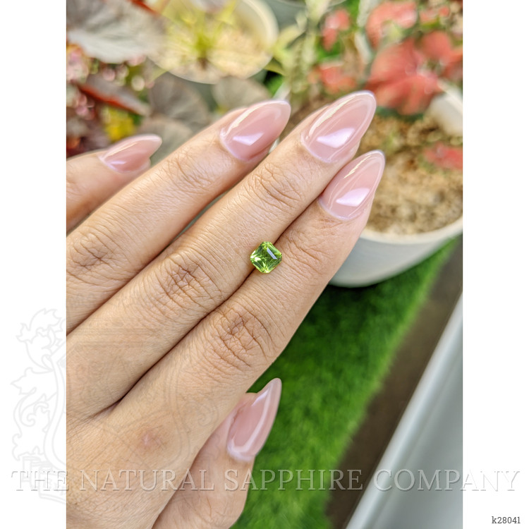 0.97 Ct. Yellowish Green Peridot from Pakistan