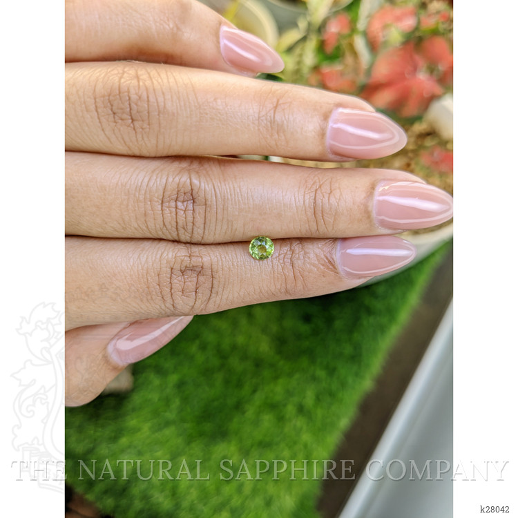 0.47 Ct. Yellowish Green Peridot from Pakistan