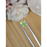 1.27 Ct. Yellowish Green Peridot from Pakistan Life Style