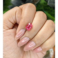 2.45 Ct. Reddish Pink Spinel from Tanzania Life Style
