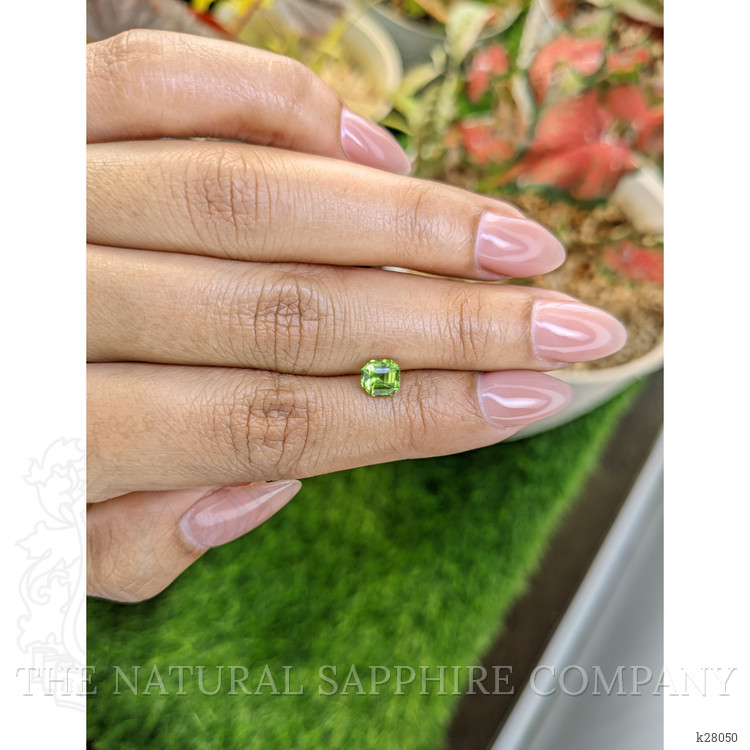 0.86 Ct. Yellowish Green Peridot from Pakistan