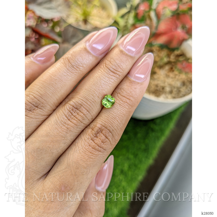 0.86 Ct. Yellowish Green Peridot from Pakistan