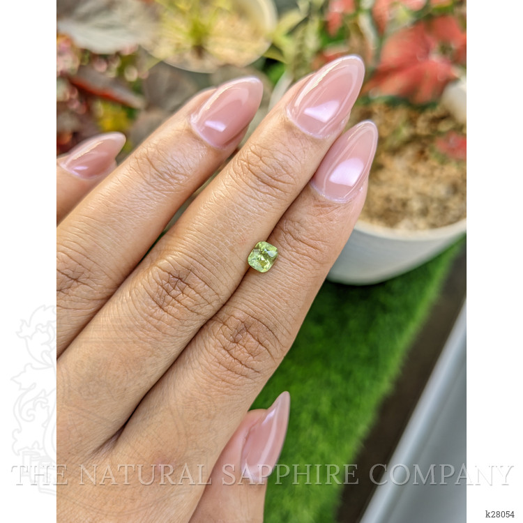 0.65 Ct. Yellowish Green Peridot from Pakistan