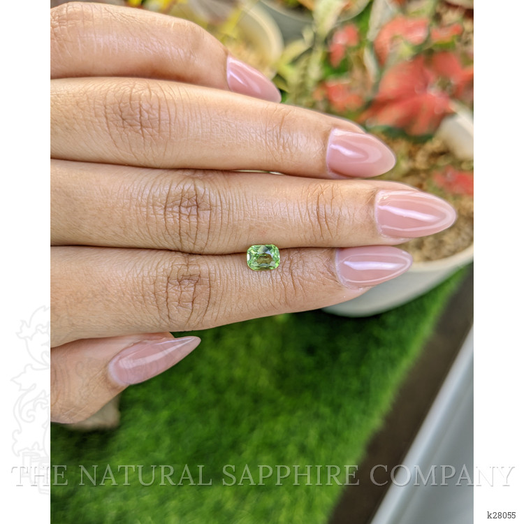 0.86 Ct. Yellowish Green Peridot from Pakistan