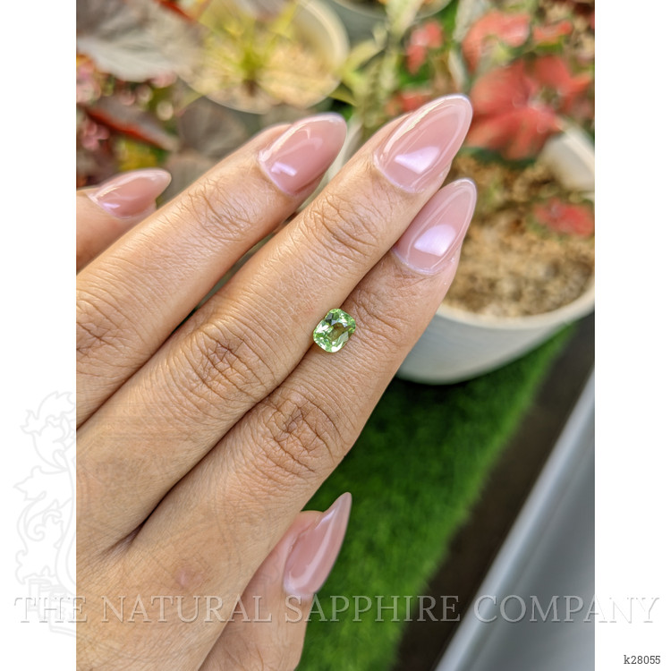 0.86 Ct. Yellowish Green Peridot from Pakistan