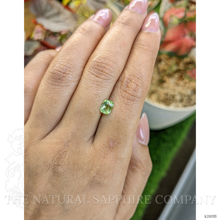 0.86 Ct. Yellowish Green Peridot from Pakistan
