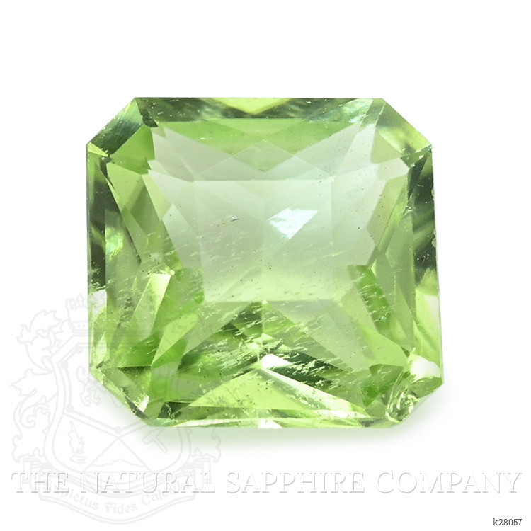 0.68 Ct. Green (Lime Green) Peridot from Pakistan