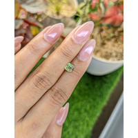 0.68 Ct. Green (Lime Green) Peridot from Pakistan Life Style