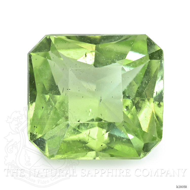0.62 Ct. Green (Lime Green) Peridot from Pakistan
