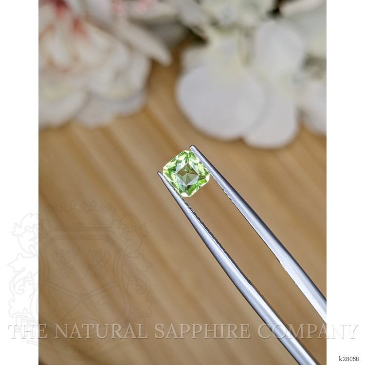 0.62 Ct. Green (Lime Green) Peridot from Pakistan
