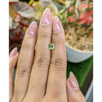 0.80 Ct. Green (Lime Green) Peridot from Pakistan Life Style