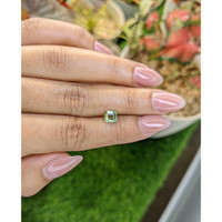 0.80 Ct. Green (Lime Green) Peridot from Pakistan Life Style