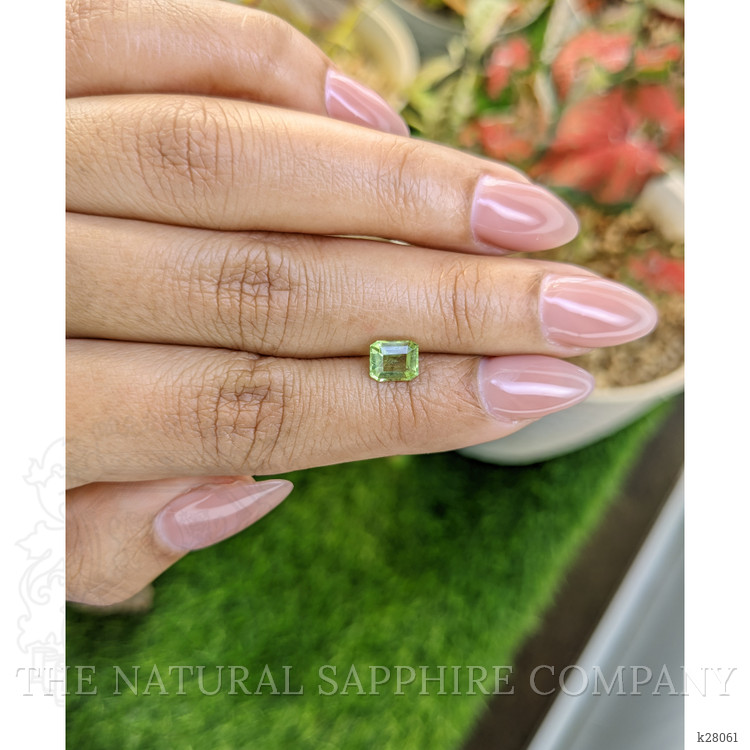 1.01 Ct. Yellowish Green Peridot from Pakistan