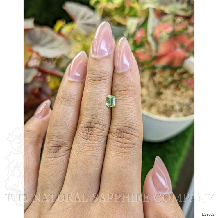0.54 Ct. Yellowish Green Peridot from Pakistan