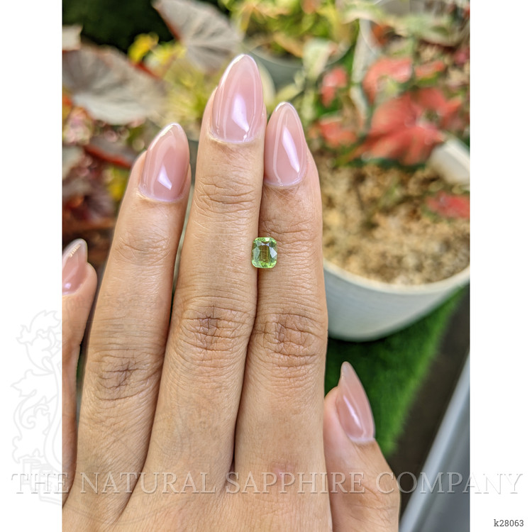 0.89 Ct. Yellowish Green Peridot from Pakistan