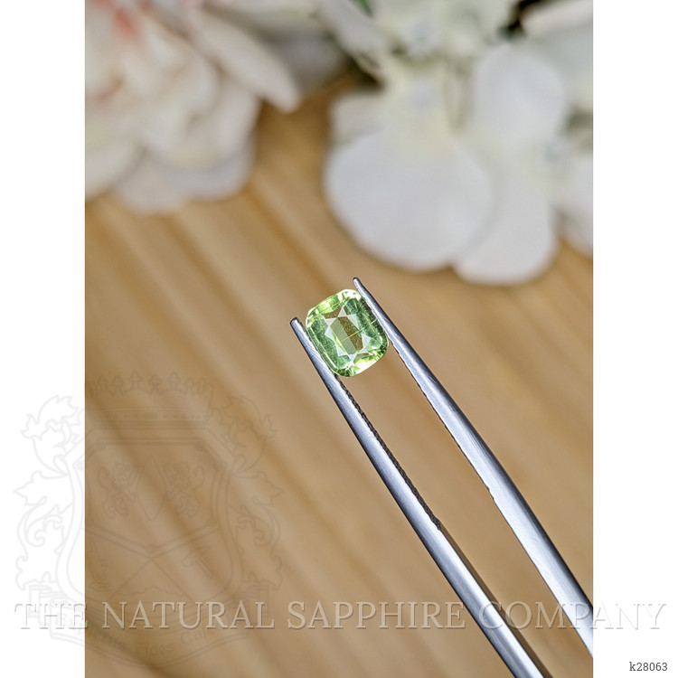 0.89 Ct. Yellowish Green Peridot from Pakistan