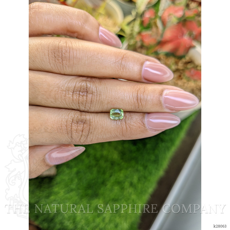 0.89 Ct. Yellowish Green Peridot from Pakistan