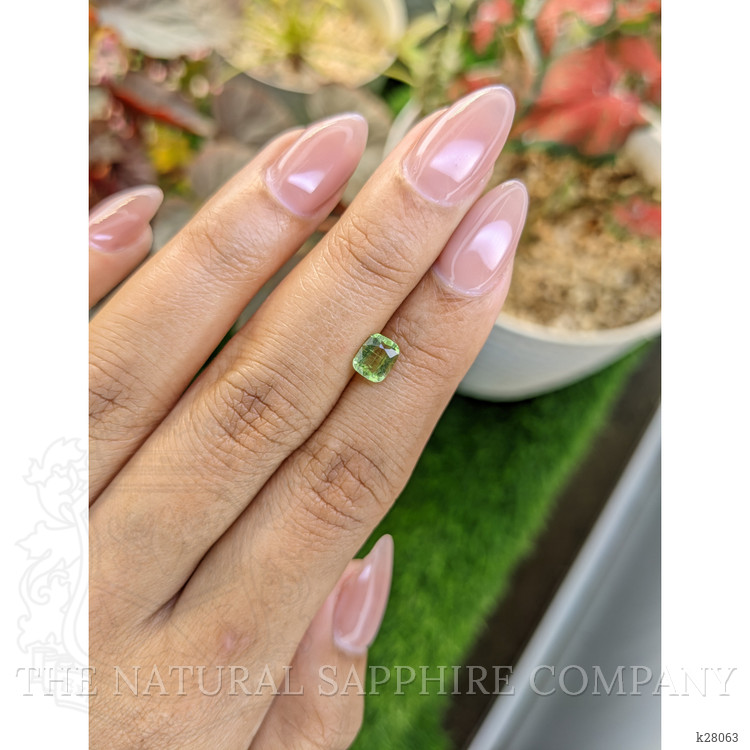 0.89 Ct. Yellowish Green Peridot from Pakistan