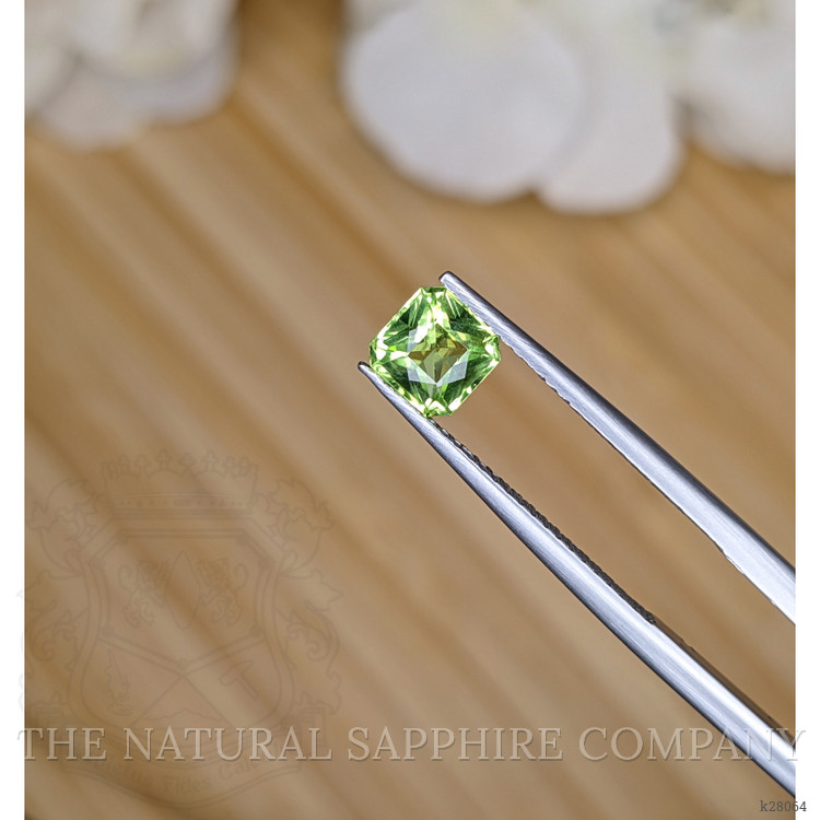 0.90 Ct. Green (Lime Green) Peridot from Pakistan