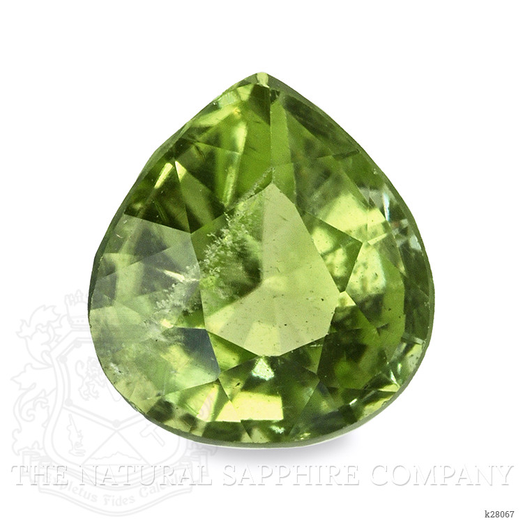 0.96 Ct. Green (Lime Green) Peridot from Pakistan