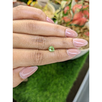0.96 Ct. Green (Lime Green) Peridot from Pakistan Life Style