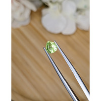 0.96 Ct. Green (Lime Green) Peridot from Pakistan Life Style