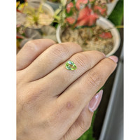 1.30 Ct. Yellowish Green Peridot from Pakistan Life Style