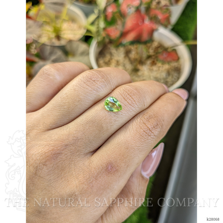 1.30 Ct. Yellowish Green Peridot from Pakistan
