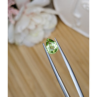 1.30 Ct. Yellowish Green Peridot from Pakistan Life Style