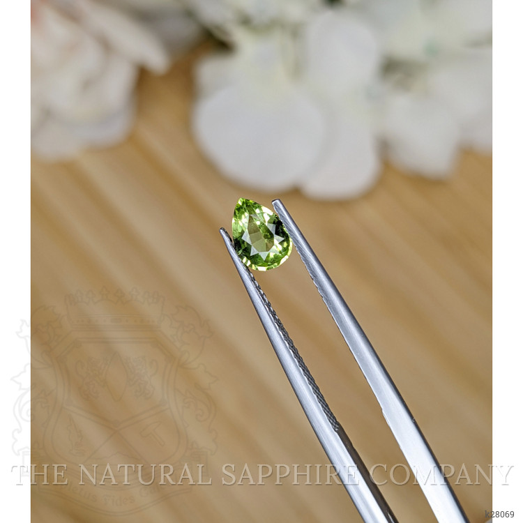 0.57 Ct. Yellowish Green Peridot from Pakistan
