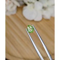 0.79 Ct. Yellowish Green Peridot from Pakistan Life Style